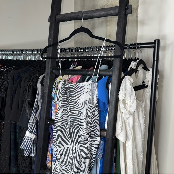 Lioness Mesh Zebra Print Mini Dress in Black White - Picture 7 of 11